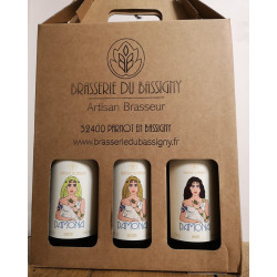 Coffrets cadeaux bières 3 x 75cl
